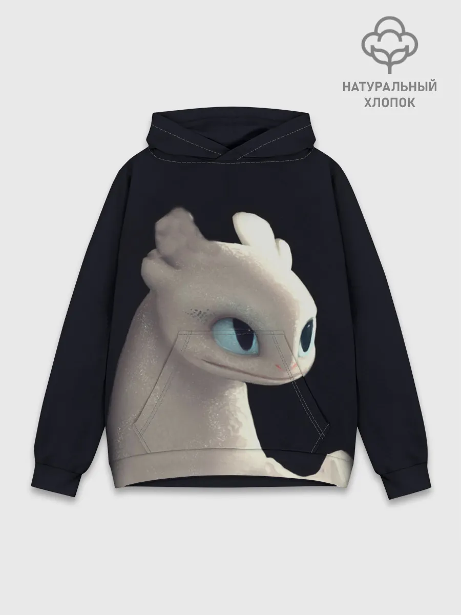 Худи мужской база хлопок / Как приручить дракона