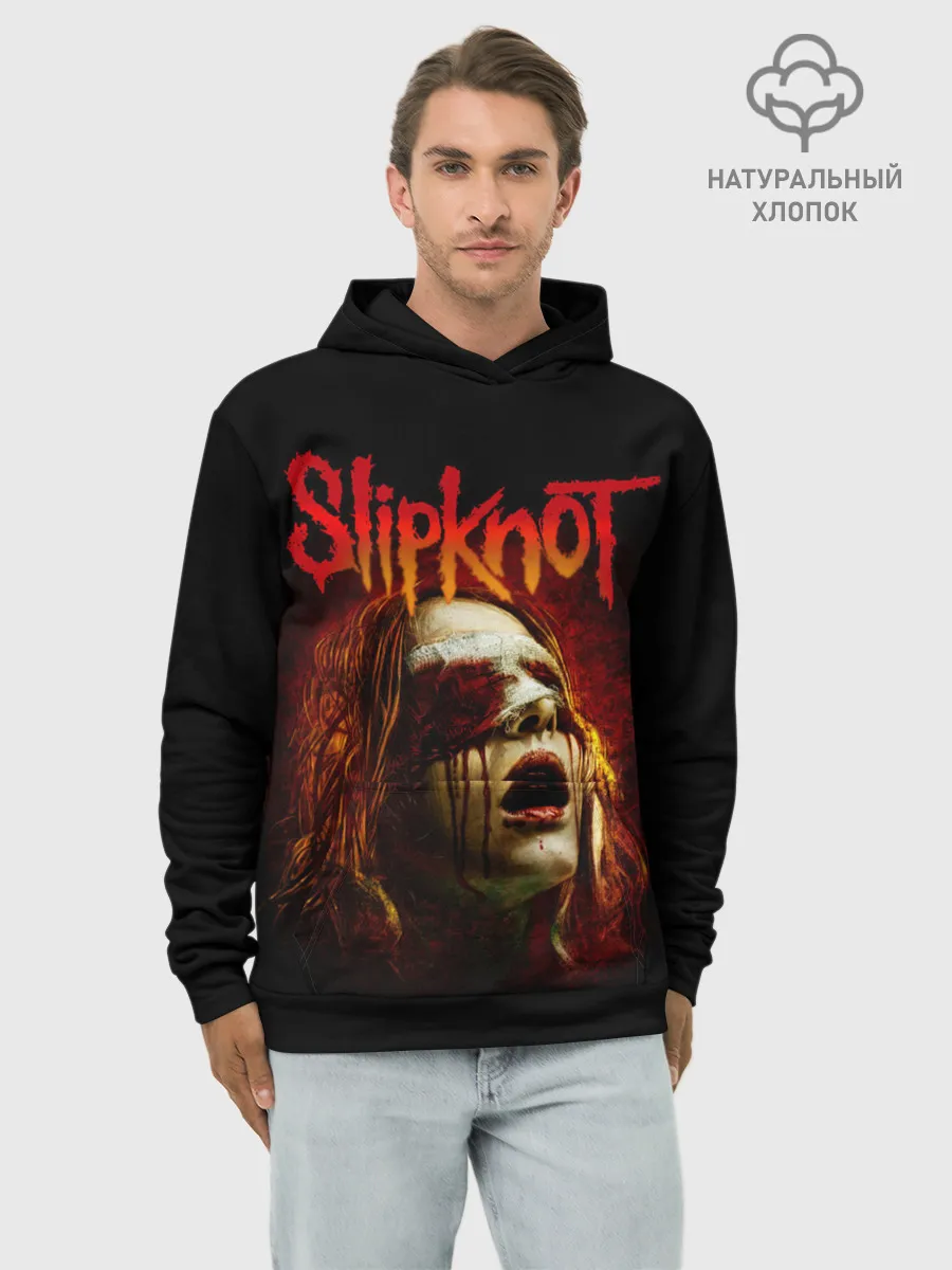 Худи мужской база хлопок / Slipknot