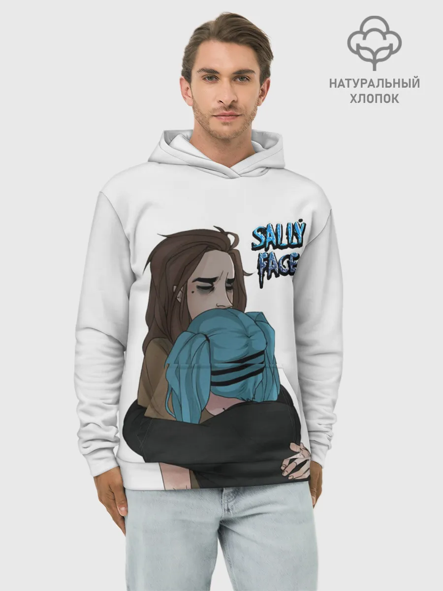 Худи мужской база хлопок / Sally Face
