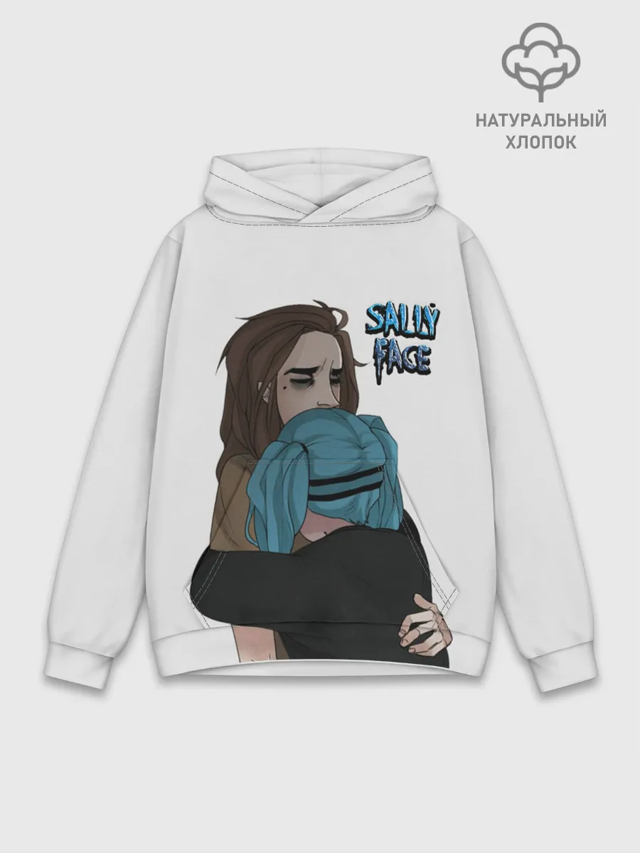 Худи мужской база хлопок / Sally Face