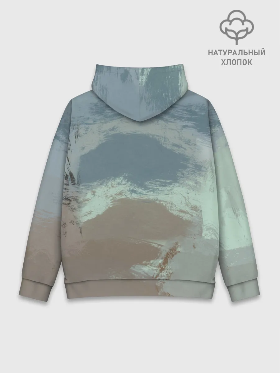 Худи мужской база хлопок / Верные друзья