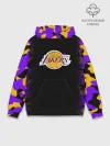 Худи мужской база хлопок / LA LAKERS