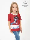 Детская футболка хлопок / Kharlamov_Red_17
