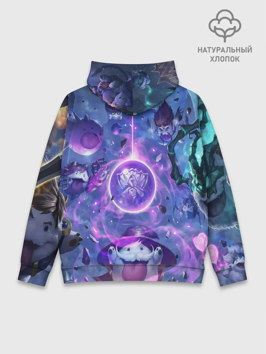 Худи мужской база хлопок / League of legends