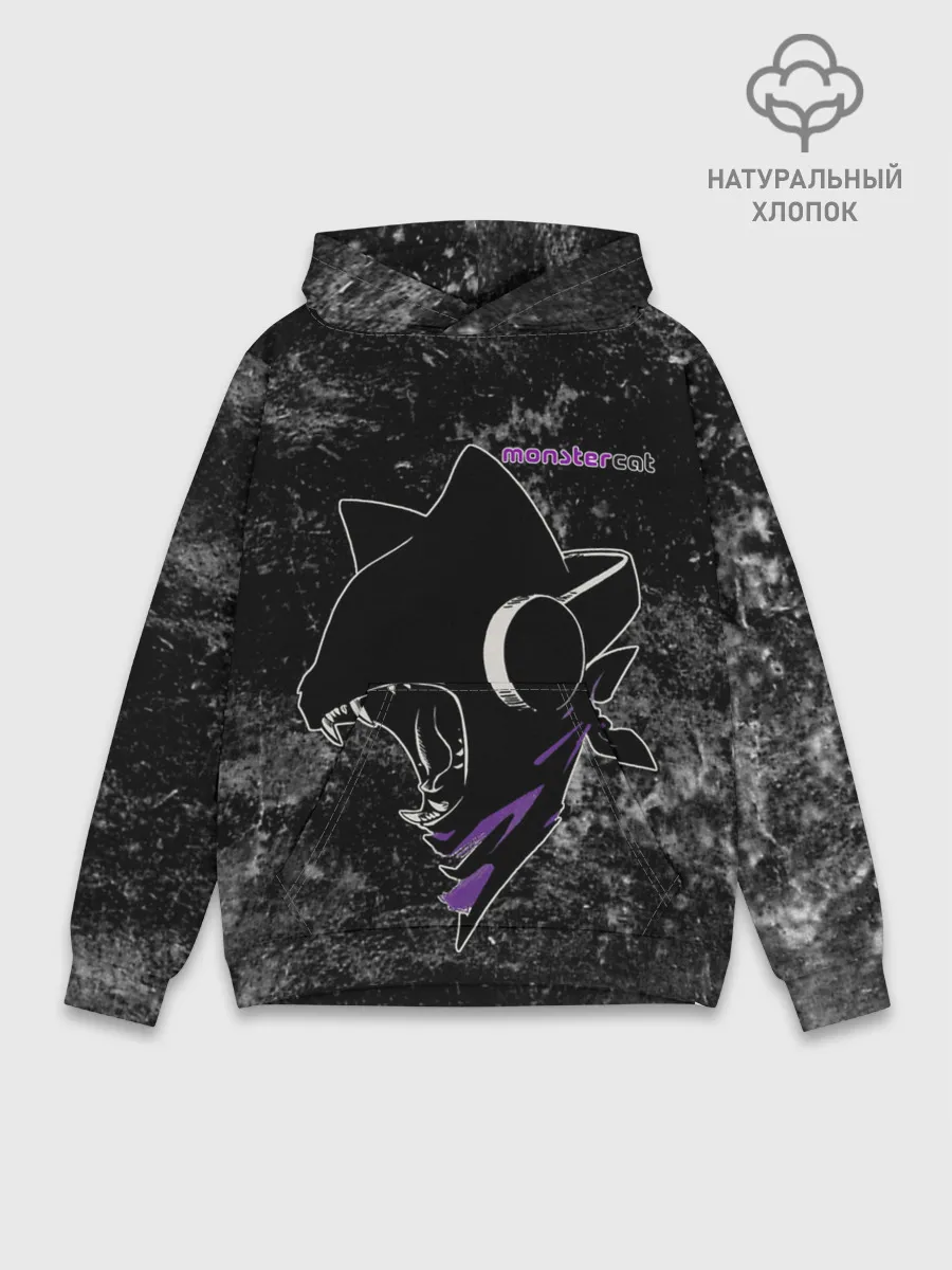 Худи мужской база хлопок / Monstercat
