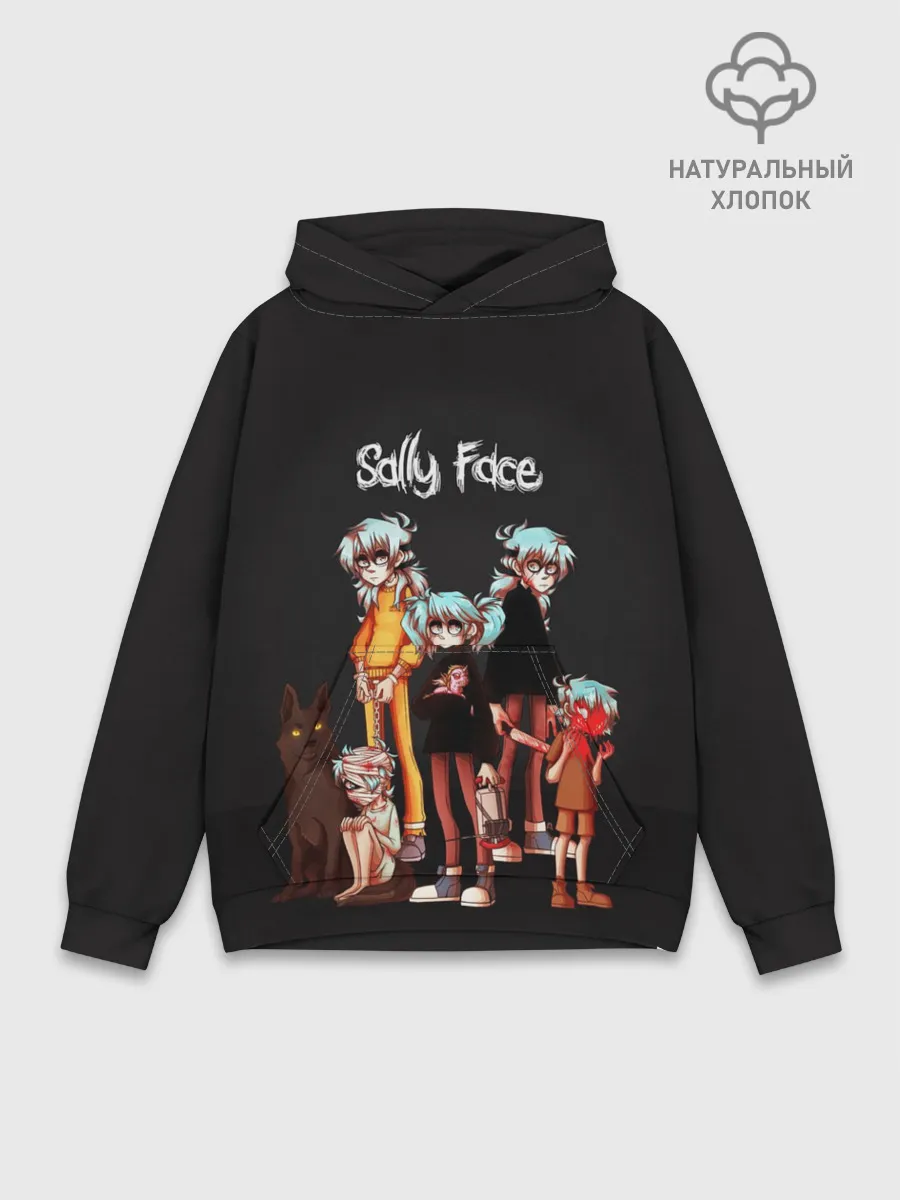 Худи мужской база хлопок / Sally Face