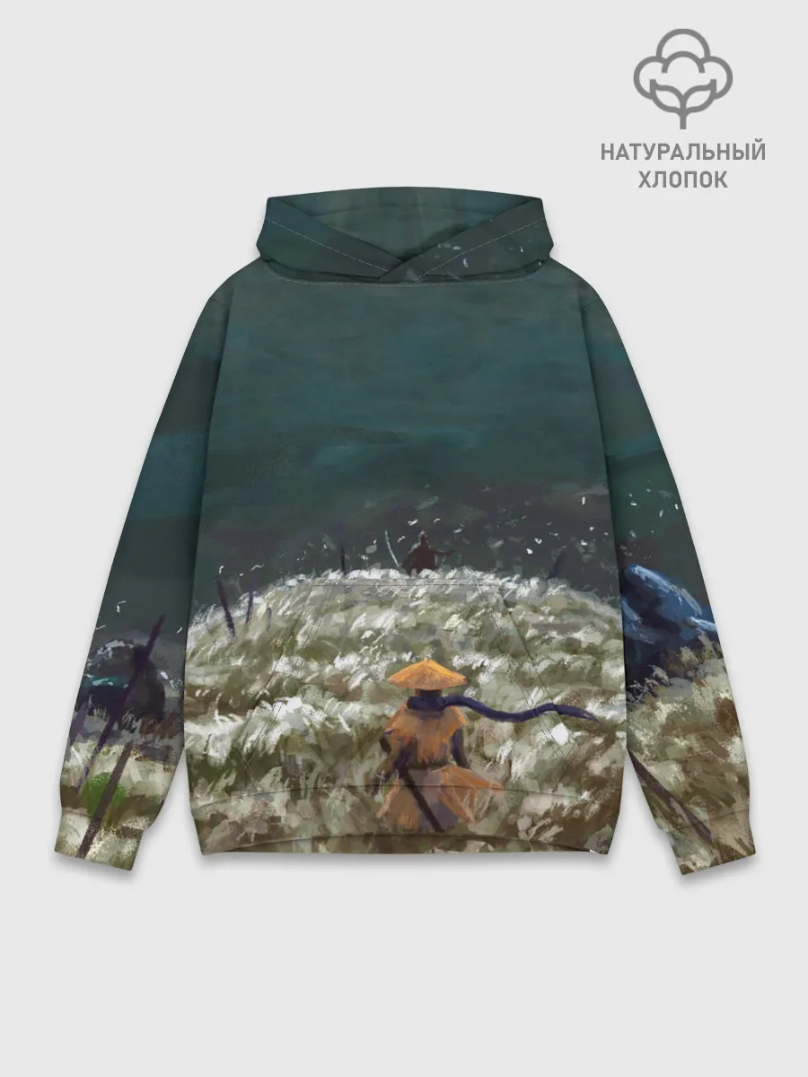 Худи мужской база хлопок / Sekiro: Shadows Die Twice