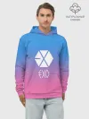 Худи мужской база хлопок / EXO