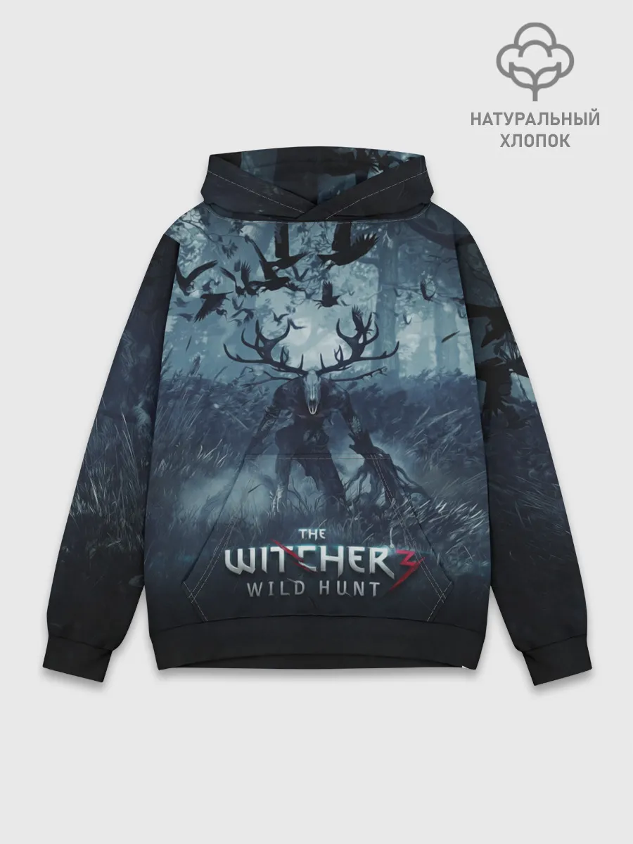 Худи мужской база хлопок / The witcher
