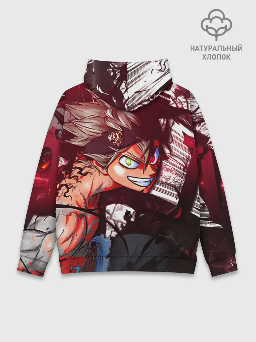 Худи мужской база хлопок / Брутальный арт Асты