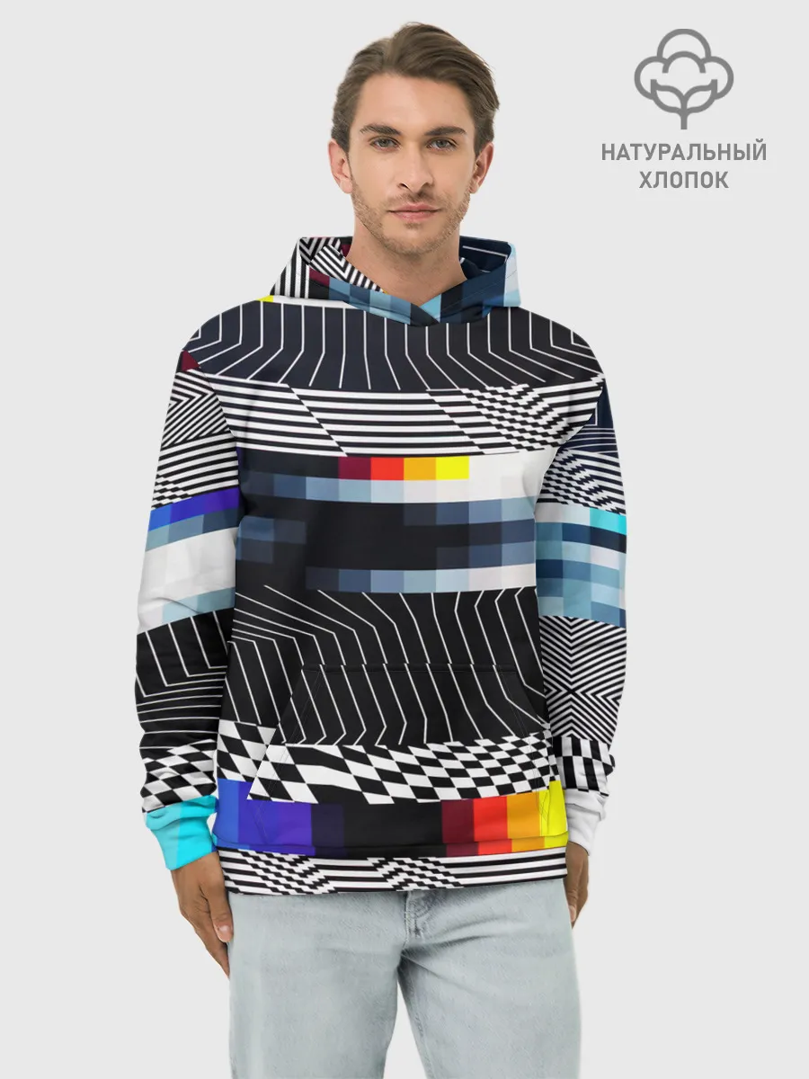 Худи мужской база хлопок / Уличный стиль