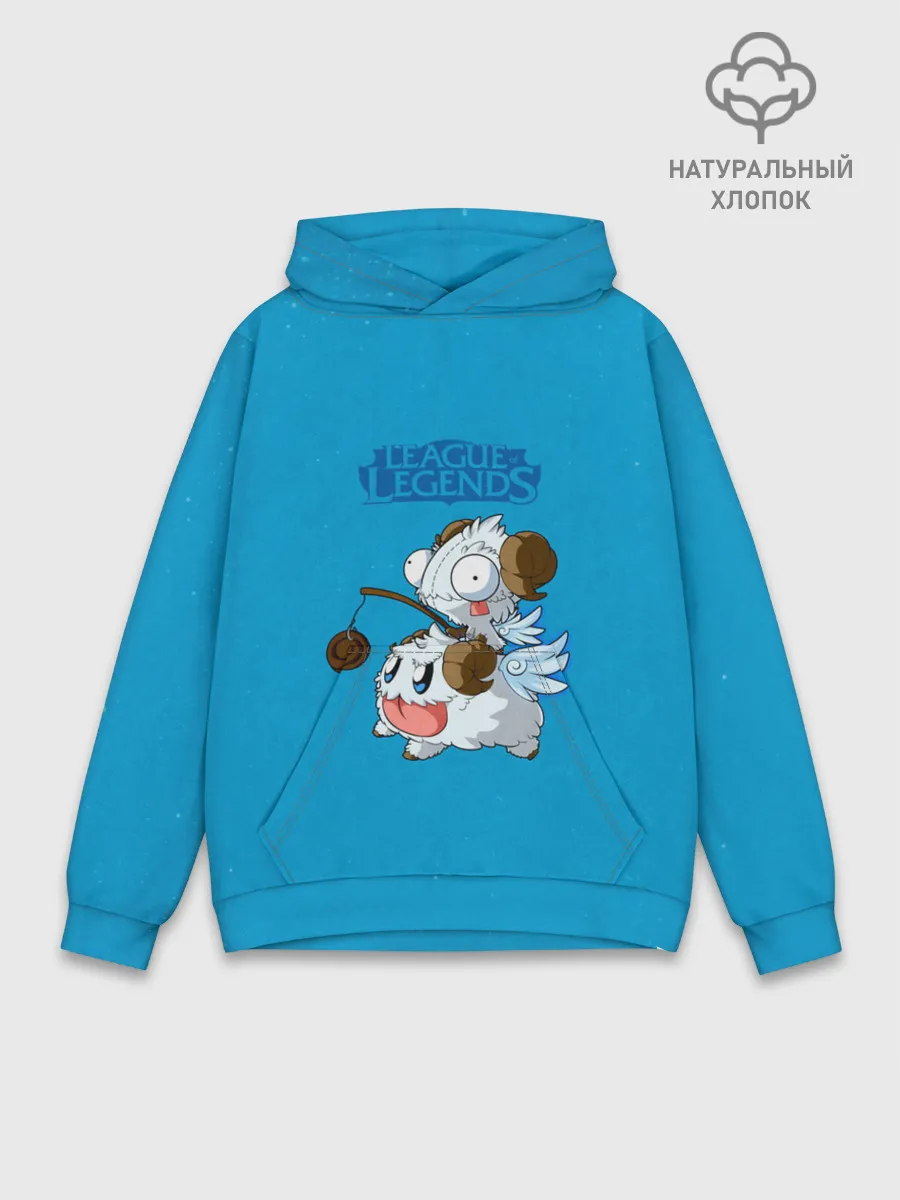 Худи мужской база хлопок / Invader Poro Pix