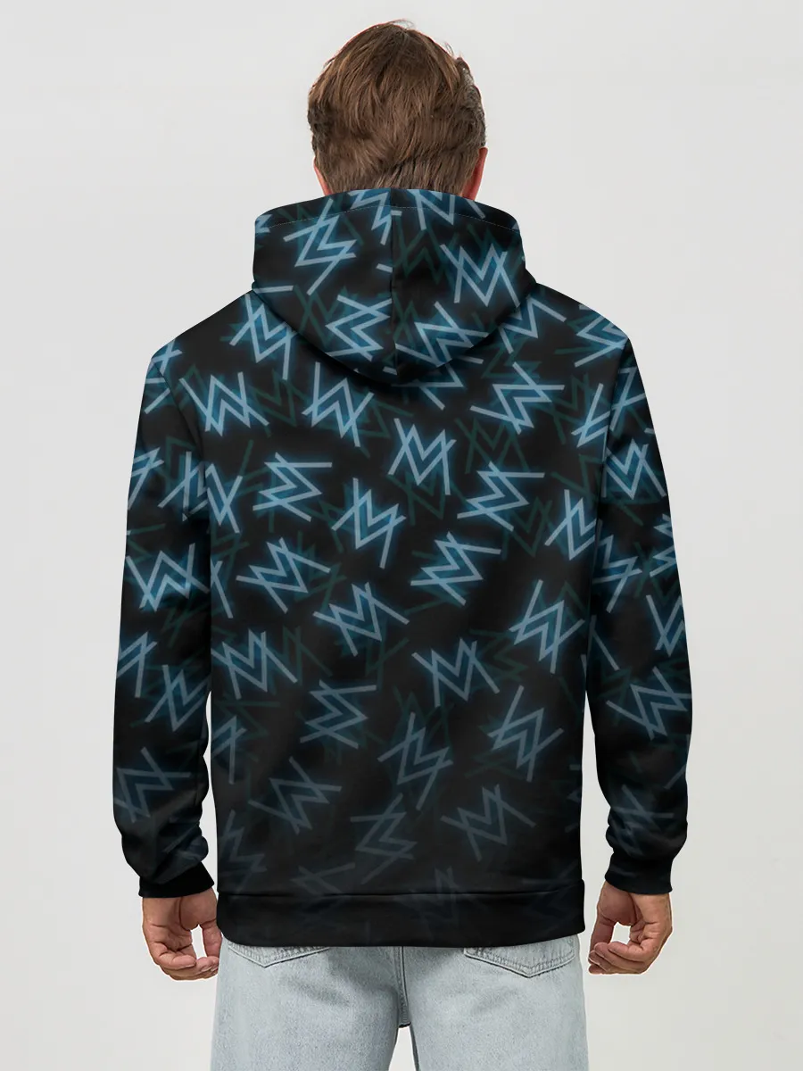 Худи мужской база хлопок / ALAN WALKER