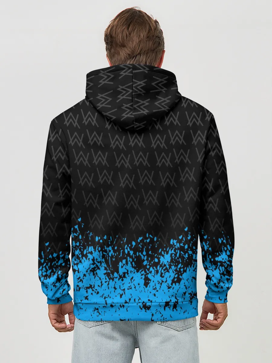 Худи мужской база хлопок / ALAN WALKER