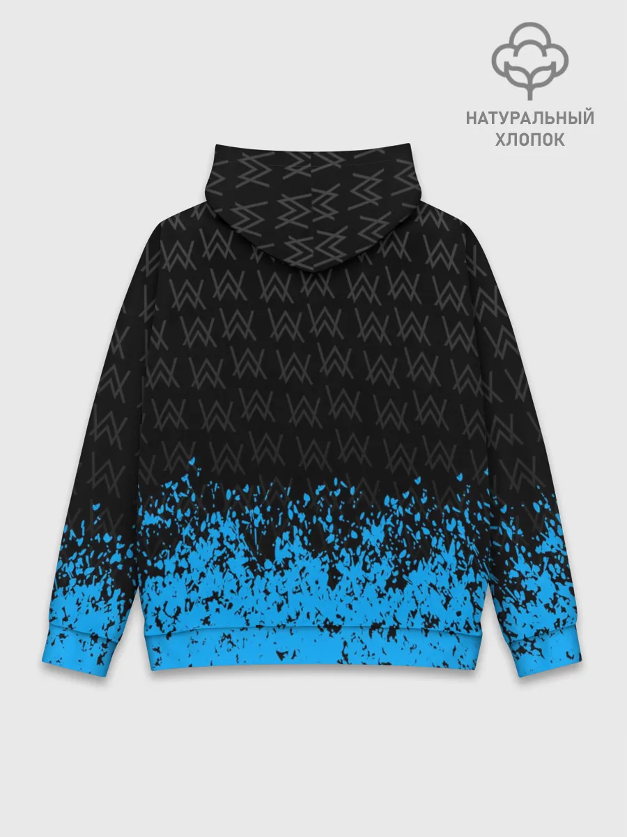 Худи мужской база хлопок / ALAN WALKER