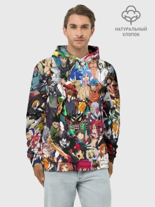 Худи мужской база хлопок / ANIME HEROES | АНИМЕ ГЕРОИ