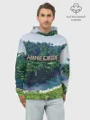 Худи мужской база хлопок / Minecraft