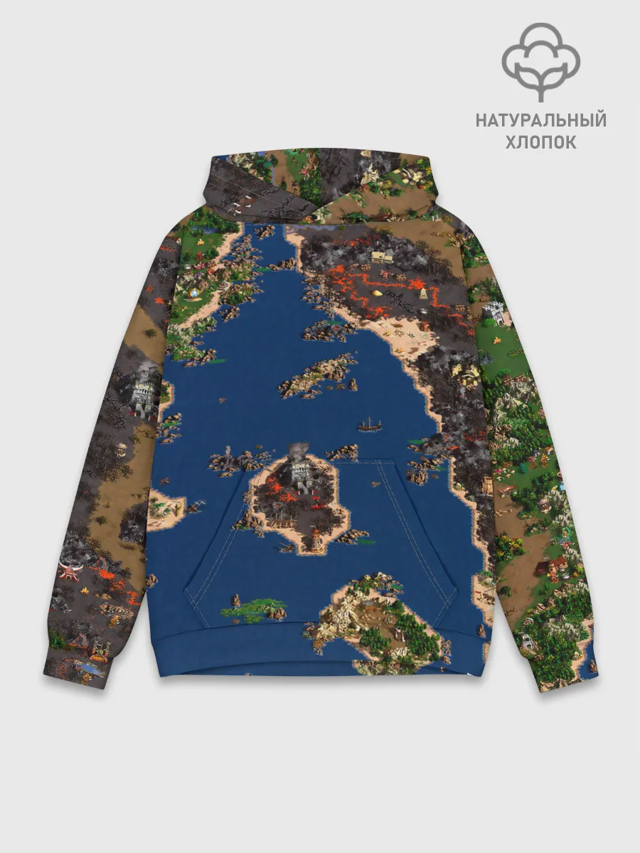 Худи мужской база хлопок / heroes 3 game