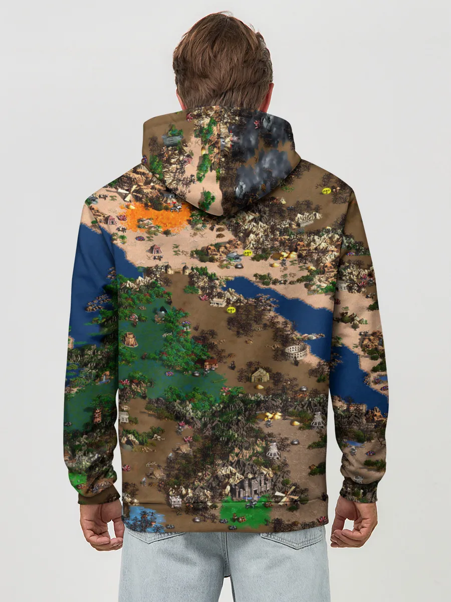 Худи мужской база хлопок / Heroes style HD