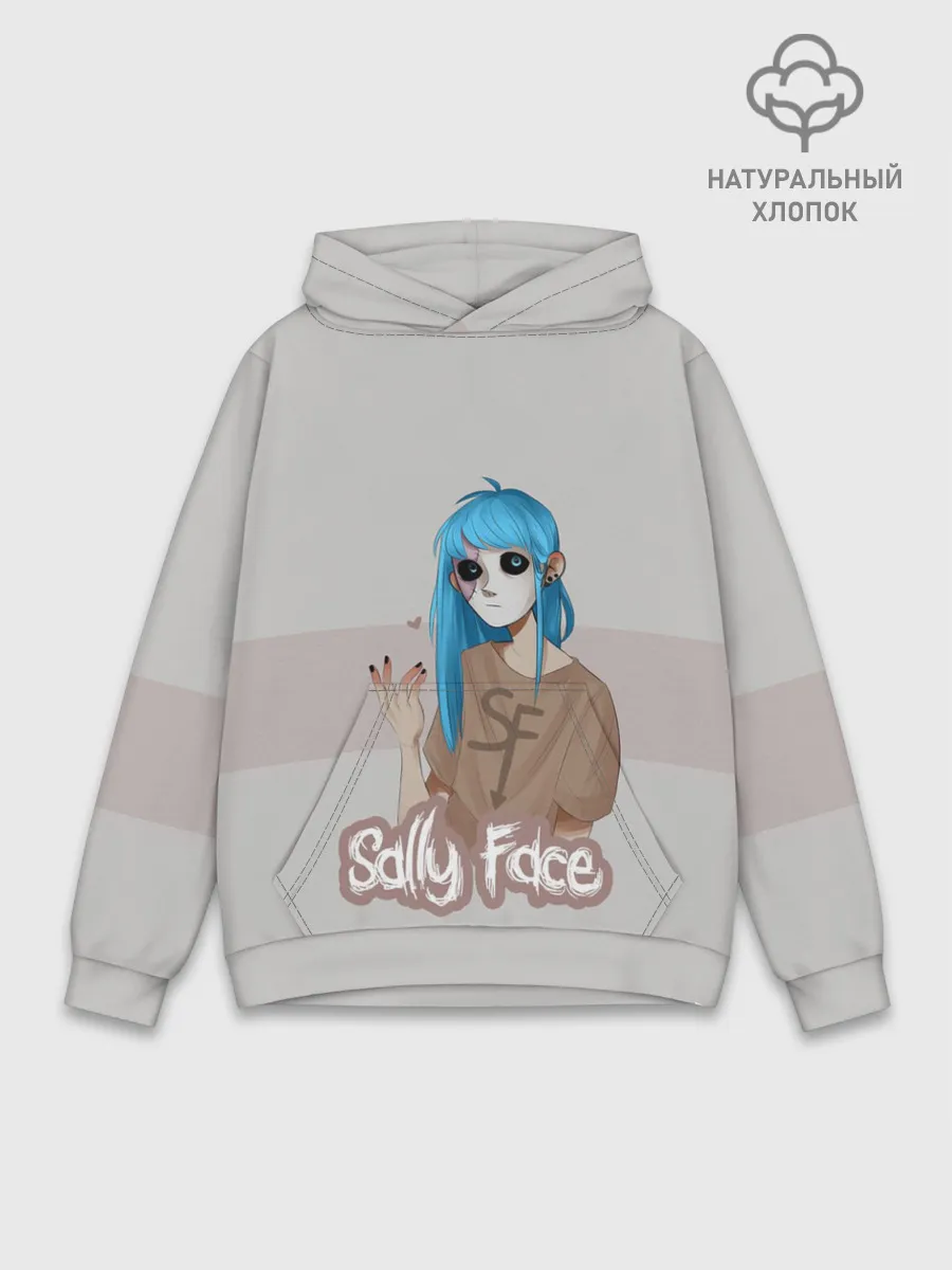 Худи мужской база хлопок / Sally Face