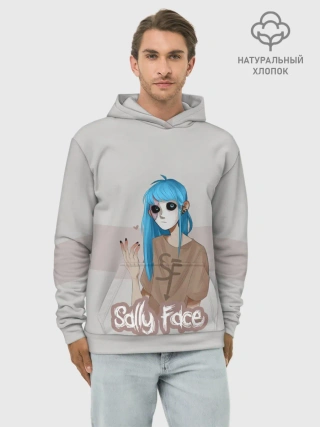 Худи мужской база хлопок / Sally Face