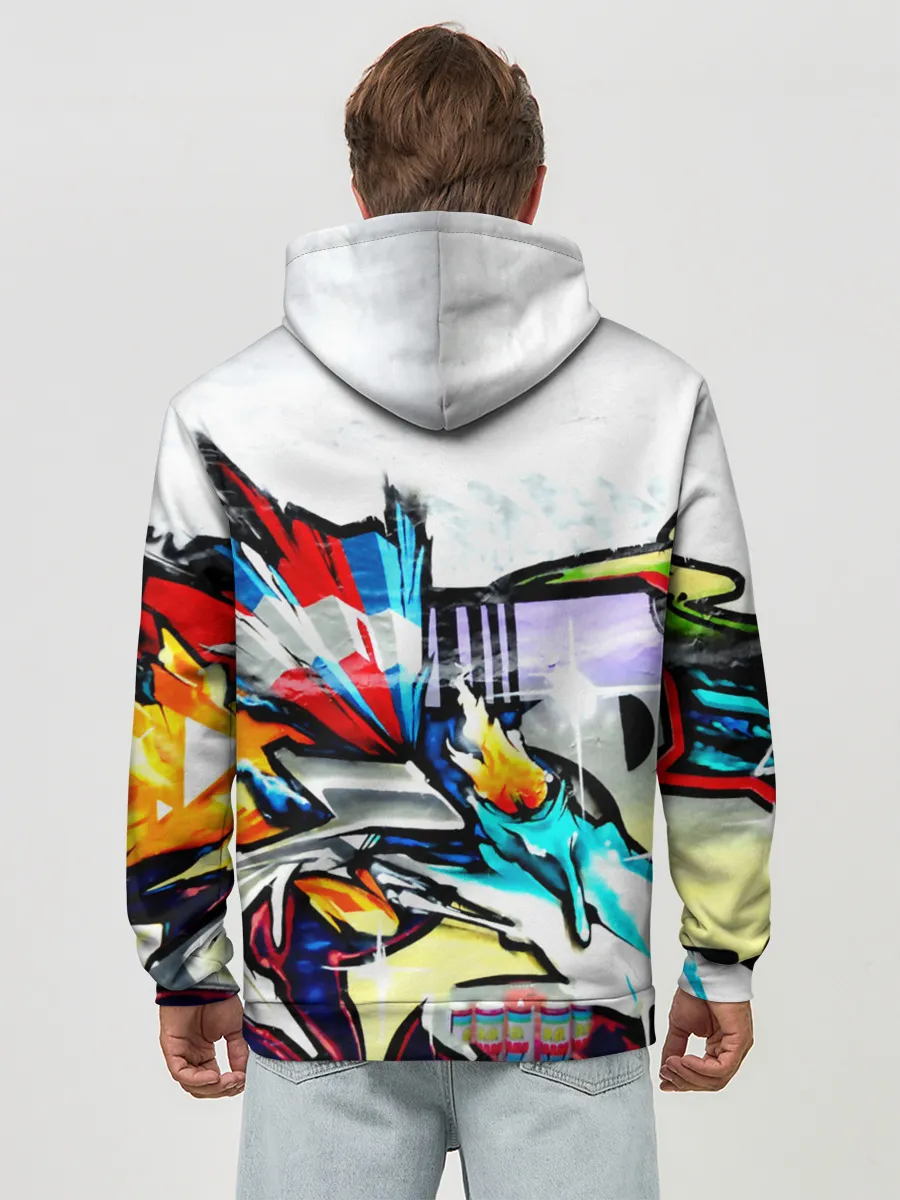 Худи мужской база хлопок / Я художник