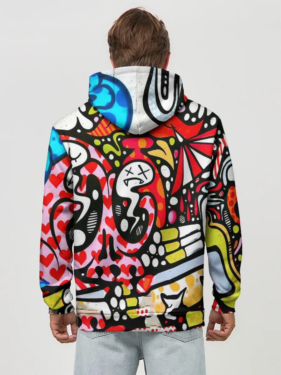 Худи мужской база хлопок / Современное искусство