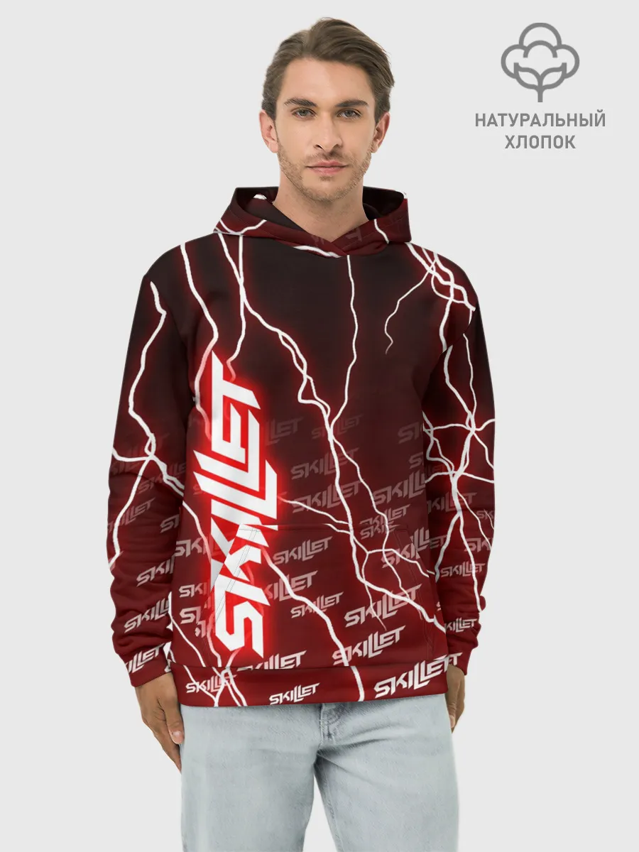 Худи мужской база хлопок / SKILLET