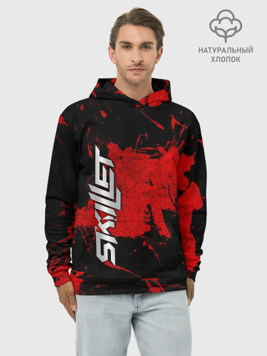 Худи мужской база хлопок / SKILLET