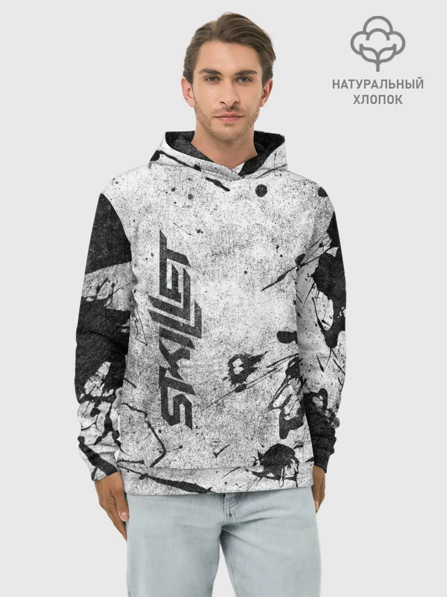 Худи мужской база хлопок / SKILLET