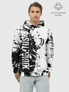 Худи мужской база хлопок / JUVENTUS