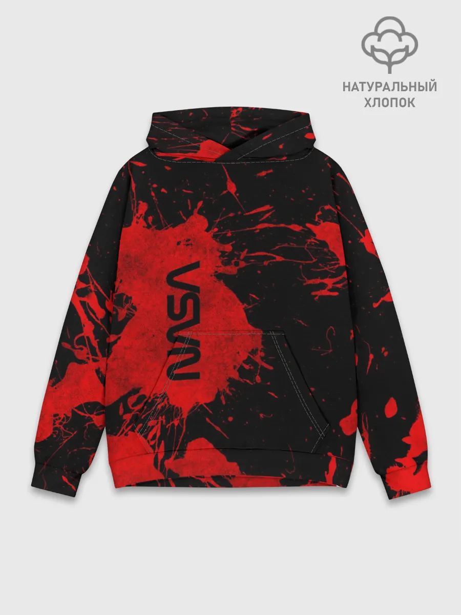 Худи мужской база хлопок / NASA