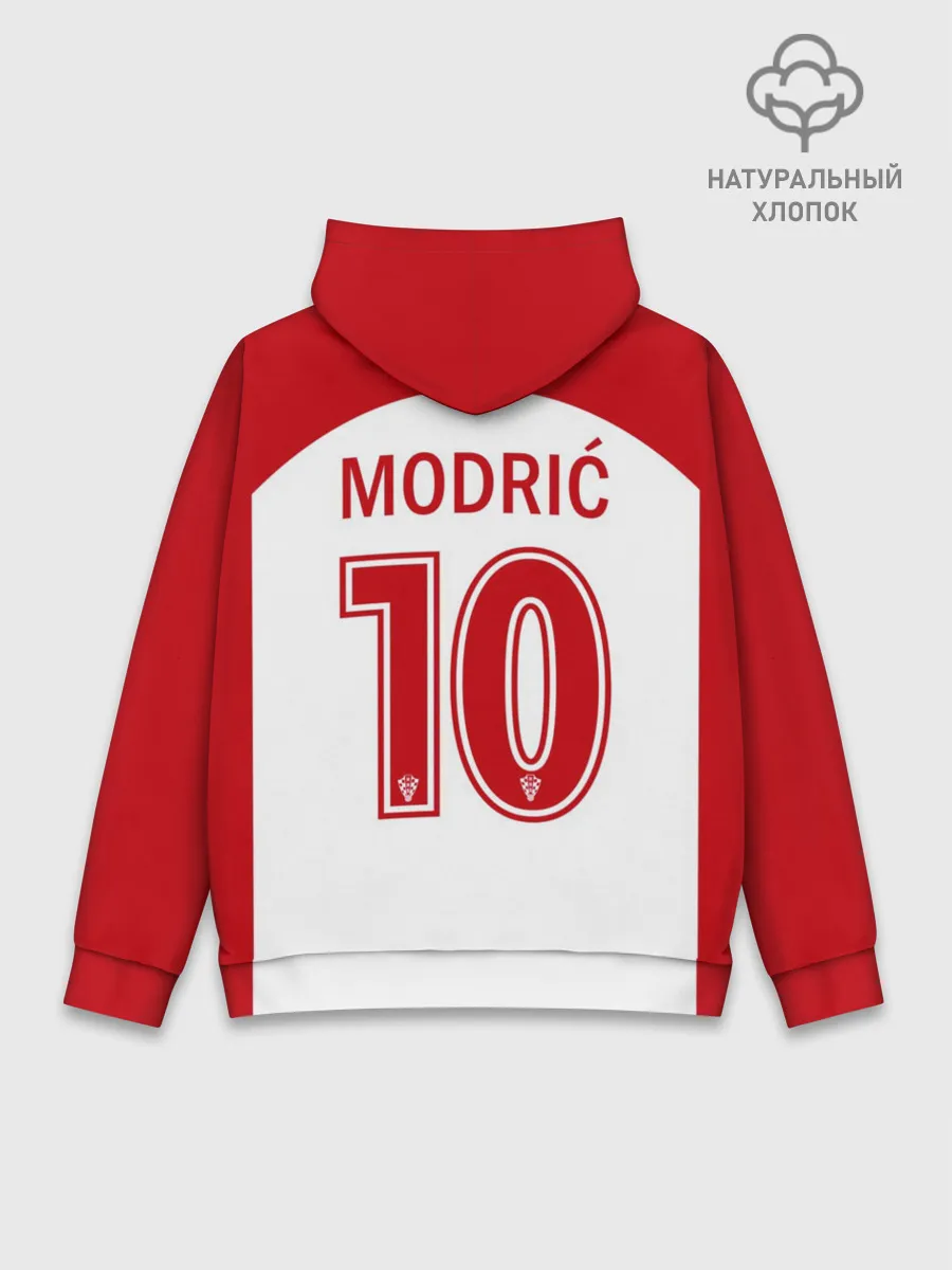 Худи мужской база хлопок / Лука Модрич, Сборная Хорватии