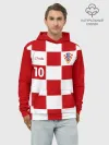 Худи мужской база хлопок / Лука Модрич, Сборная Хорватии
