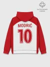 Худи мужской база хлопок / Лука Модрич, Сборная Хорватии