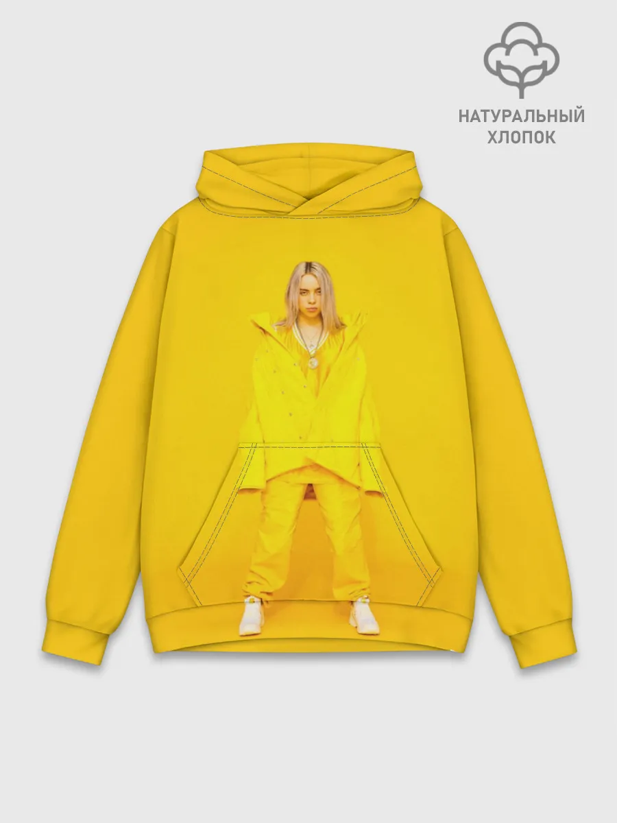 Худи мужской база хлопок / Billie Eilish