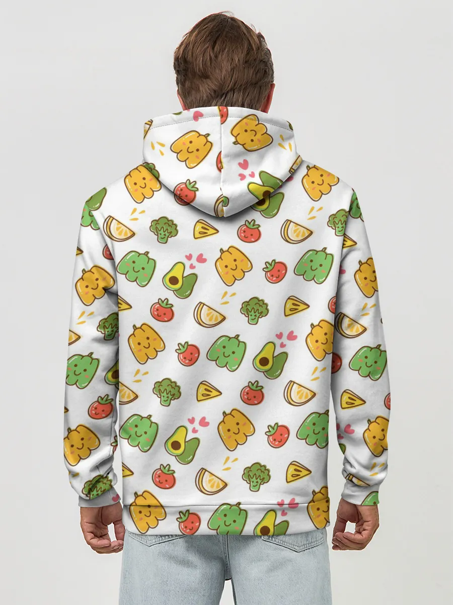 Худи мужской база хлопок / Уничтожим Веганов