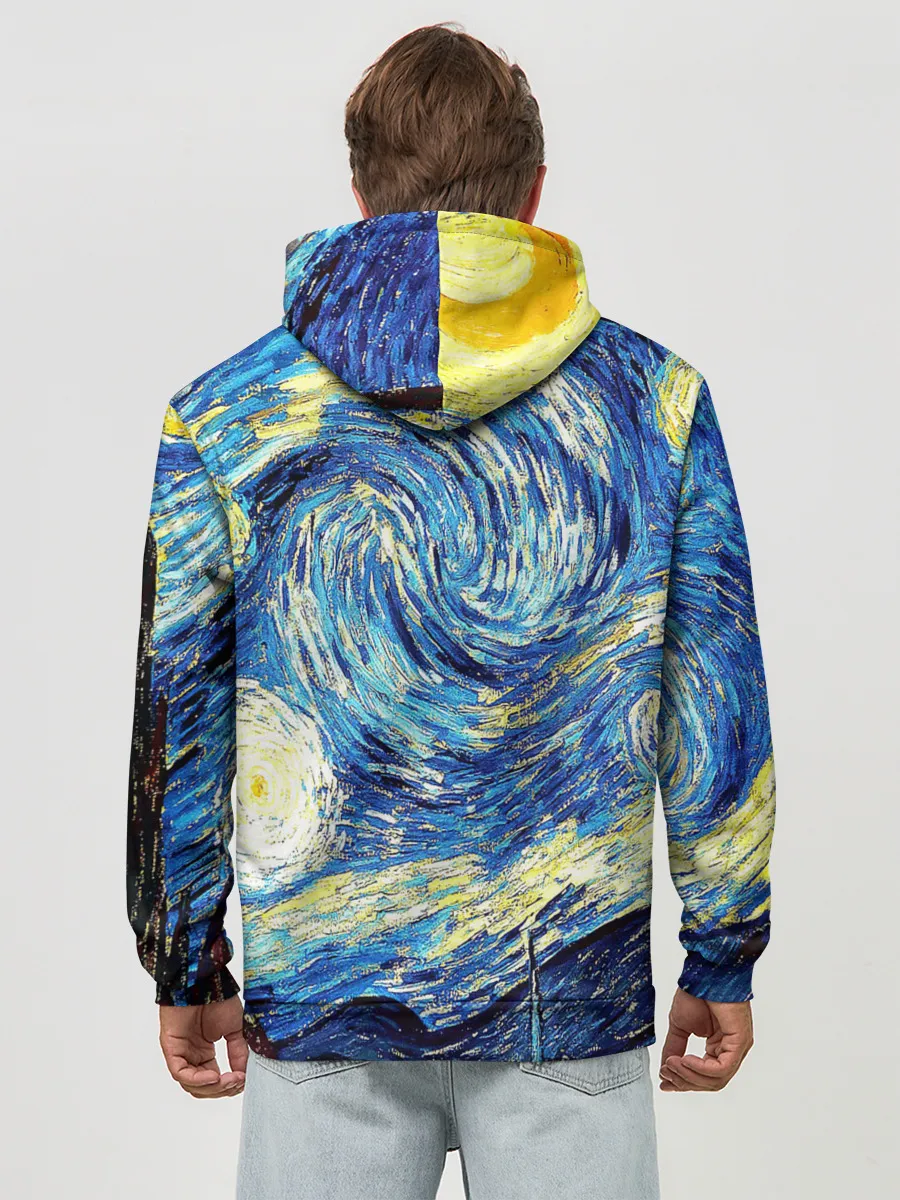 Худи мужской база хлопок / ВАНГОГ