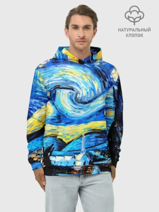 Худи мужской база хлопок / Искусство