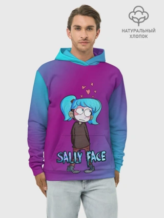 Худи мужской база хлопок / Sally Face