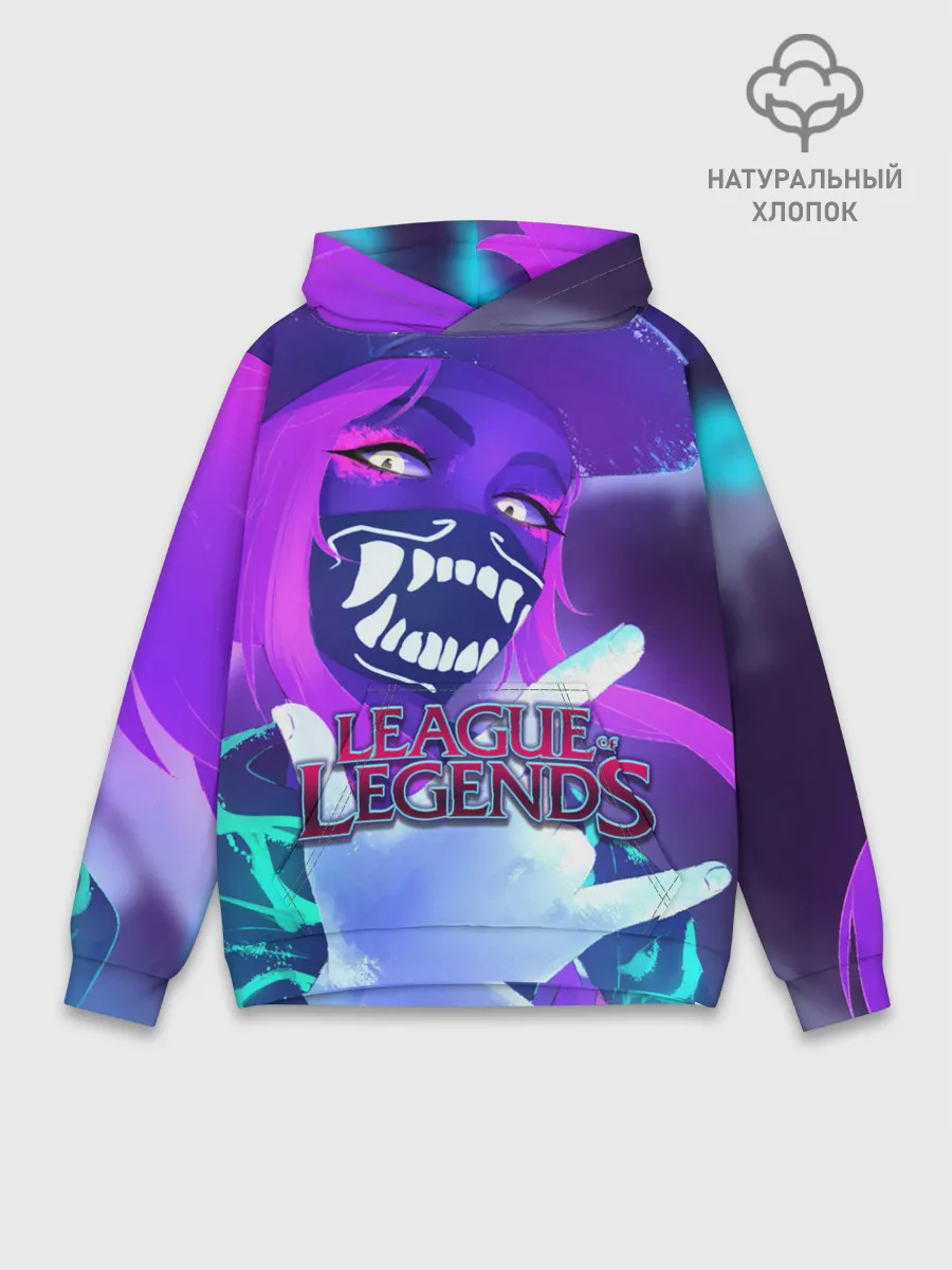 Худи мужской база хлопок / League of Legends