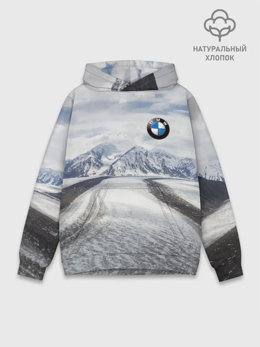 Худи мужской база хлопок / BMW