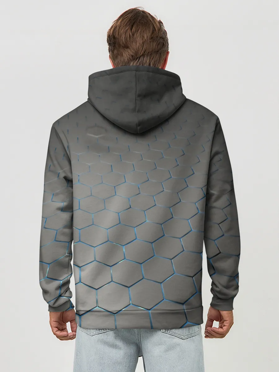 Худи мужской база хлопок / СТАЛЬНЫЕ ГРАНИ