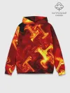 Худи мужской база хлопок / Огненная лава