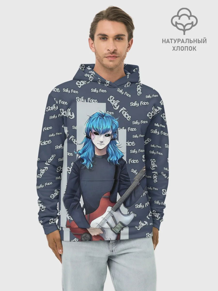 Худи мужской база хлопок / Sally Face