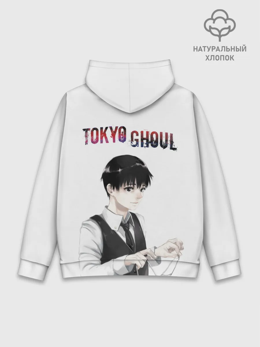 Худи мужской база хлопок / Kaneki Ken в профиль