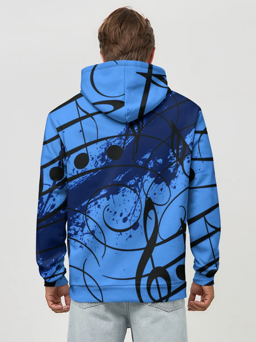 Худи мужской база хлопок / Музыка