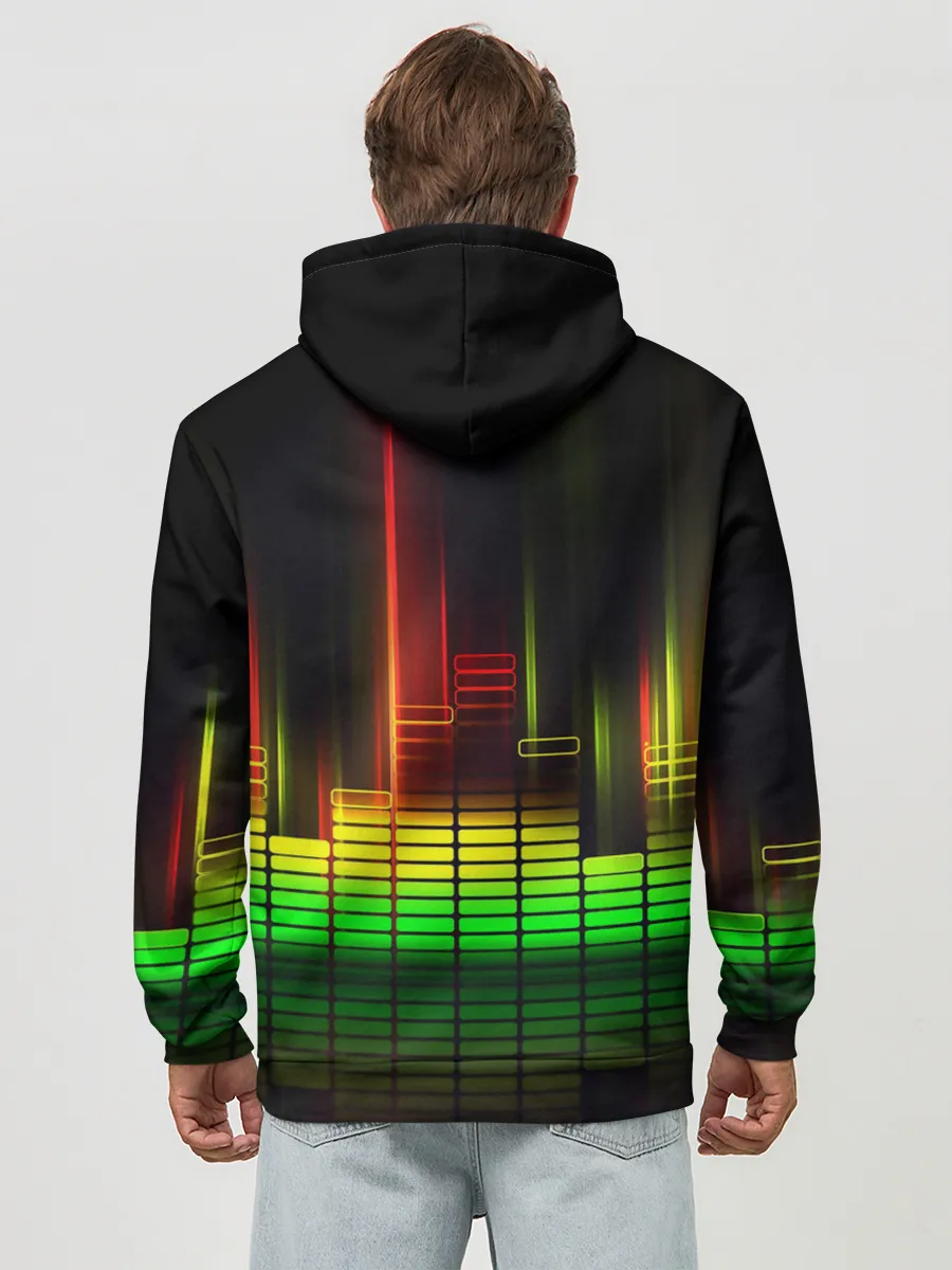 Худи мужской база хлопок / эквалайзер