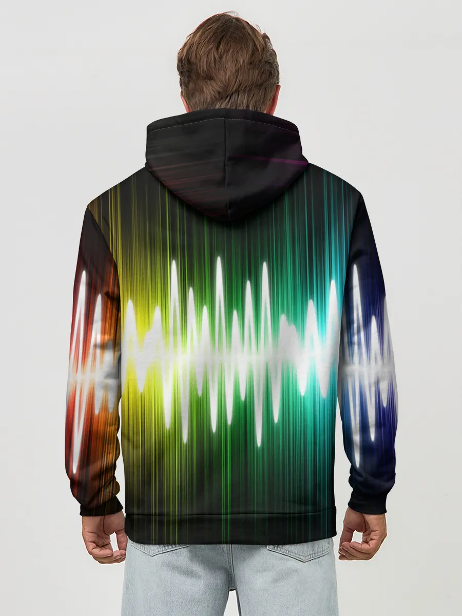 Худи мужской база хлопок / music