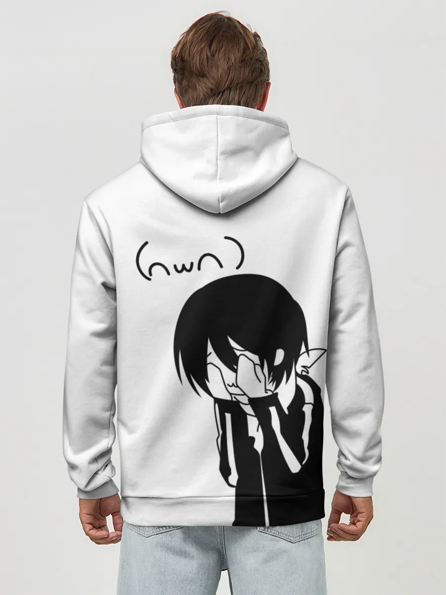 Худи мужской база хлопок / KAWAII YATO